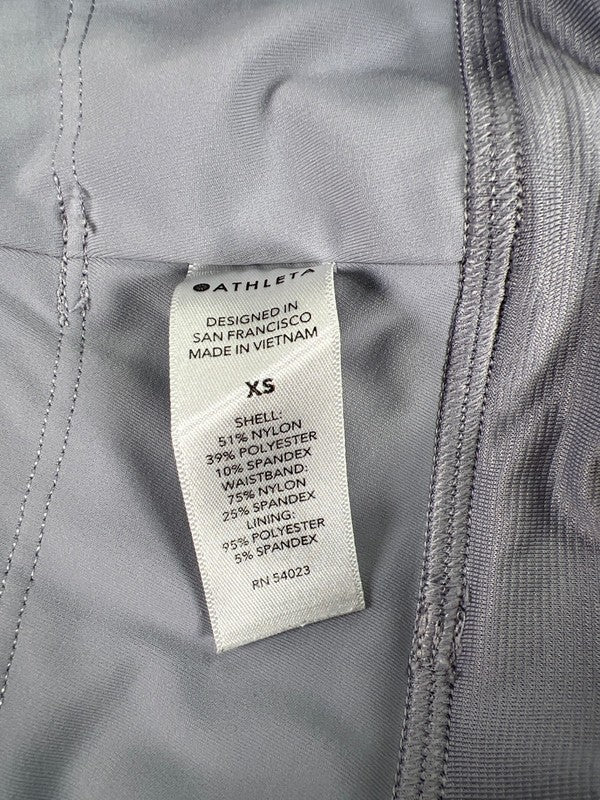 Athleta Women's Purple Run With It Textured Lined Athletic Shorts - XS image 4