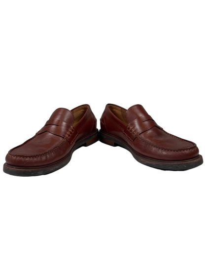Cole Haan Men's Brown Leather Pinch Prep Slip On Penny Loafers - 8 image 6