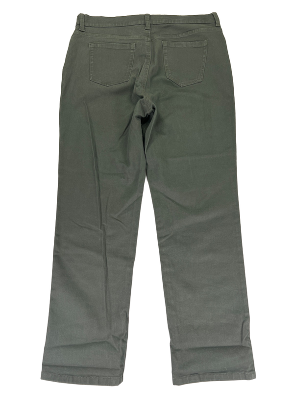 Gloria Vanderbilt Women's Green Amanda Classic Tapered Denim Jeans - 16 Petite image 2