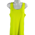 Under Armour Women's Green Heatgear Fitted Sleeveless Athletic Tank Top - XL