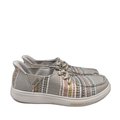 Bobs by Skechers Women's Gray Skip Cute August Air Comfort Shoes - 9.5