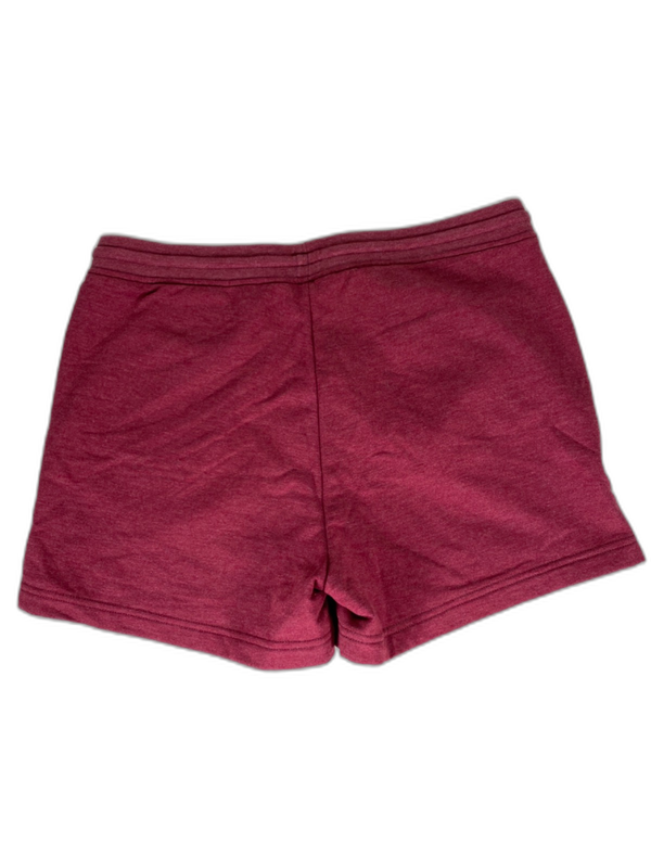 Eddie Bauer Women's Red Camp Fleece Drawstring Waist Shorts - M image 2