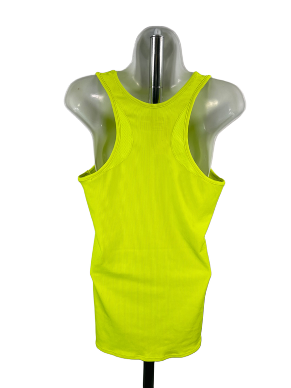 Under Armour Women's Green Heatgear Fitted Sleeveless Athletic Tank Top - XL image 2
