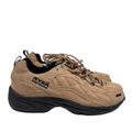 Ryka Women's Beige Sportwalker Scotchlite Leather Suede Sneakers - 10 Wide