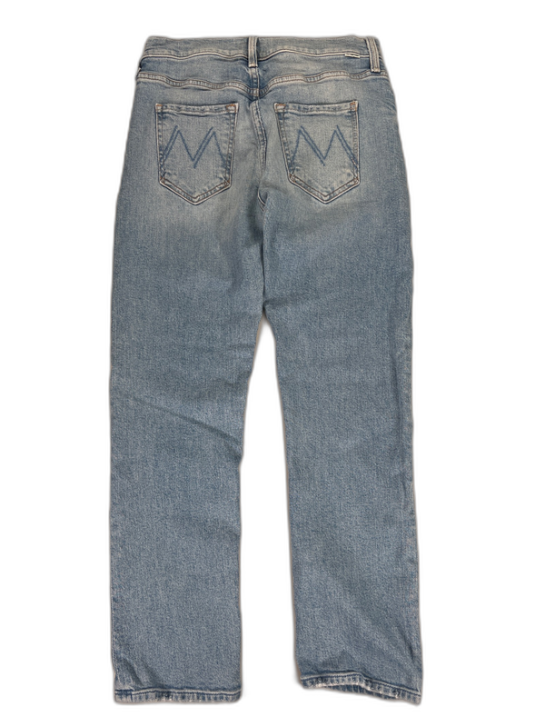 Mother Denim Women's Light Wash The Scrapper Ankle Button Fly Jeans - 24 image 2