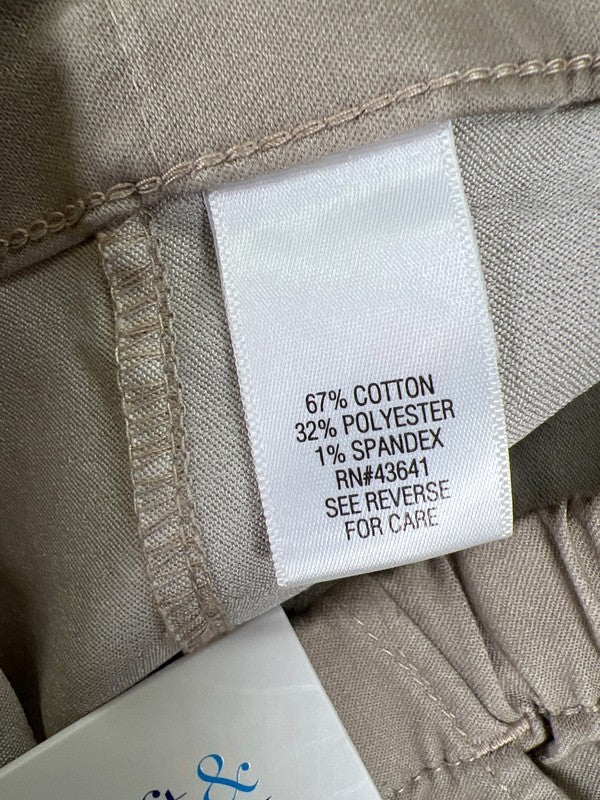 Corft and Barrow Men’s Beige The Classic Pull On Straight Pants - XL Short image 4
