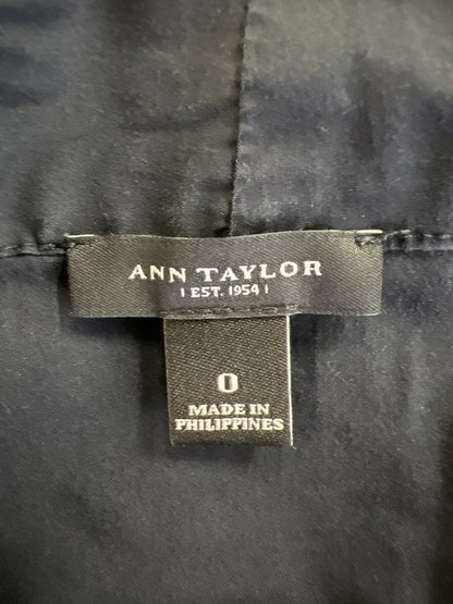 Ann Taylor Women’s Black Cowl Neck Sleeveless Blouse - 0 image 3