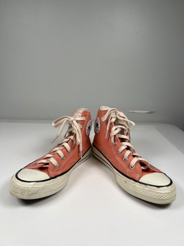 Converse Women's Orange All Star Chuck Taylor High Top Sneakers - 6 image 6