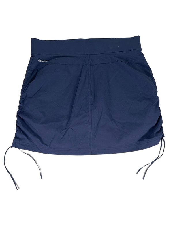 Columbia Women's Blue All Seasons Side Ruched Pull On Lined Skort - L image 2