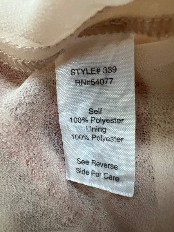 Cabi Women's Red/Beige Paprika Lined Tiered Cami Tank Top - S image 4