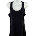 Athleta Women's Black Racer Back Sleeveless Athletic Tank Top - M