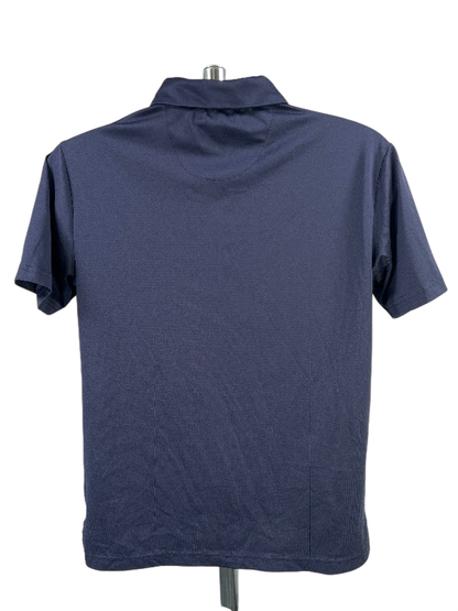 Ben Hogan Men's Blue Short Sleeve Performance Athletic Polo - S image 2