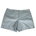 White House Black Market Women's Light Blue Basic Dress Shorts - 10