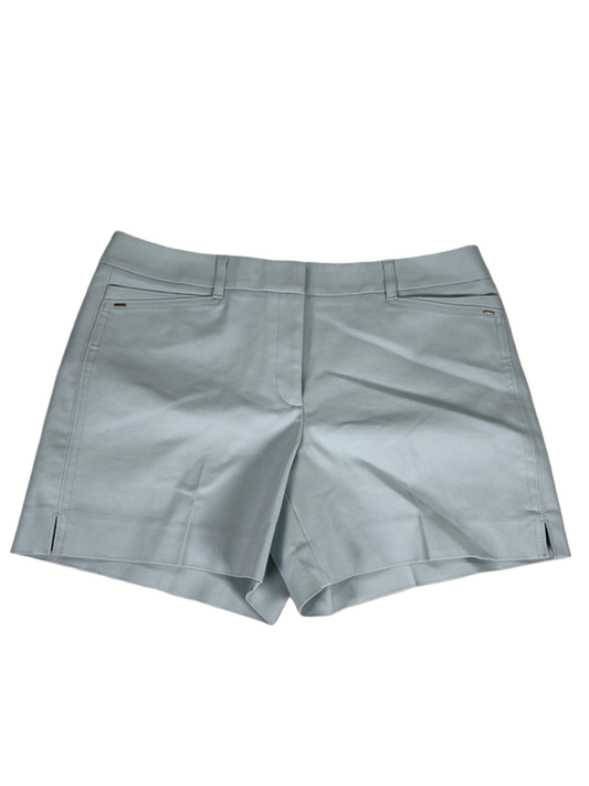 White House Black Market Women's Light Blue Basic Dress Shorts - 10