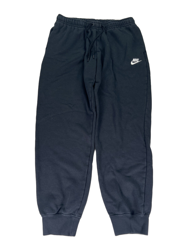 Nike Women's Black Fleece Sportswear Essential Standard Fit Jogger Pants - M