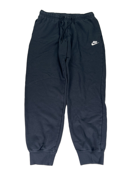 Nike Women's Black Fleece Sportswear Essential Standard Fit Jogger Pants - M