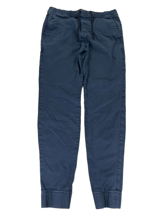 Hollister Men's Navy Blue Advanced Stretch Tapered Jogger Pants - M Tall