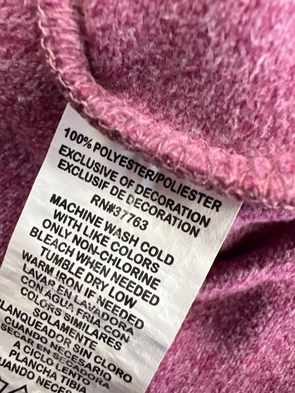 Pebbled Beach Performance Men’s Pink 1/4 Zip Pullover Sweatshirt - XXL image 4