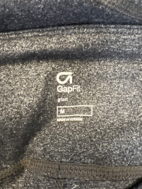 GapFit Women's Dark Gray Heather GFast Pull On Athletic Leggings - M image 3