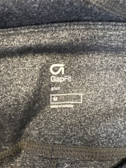 GapFit Women's Dark Gray Heather GFast Pull On Athletic Leggings - M image 3
