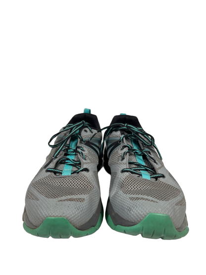Merrell Women's Gray/Blue MQM Flex Hiking Sneakers - 11 image 2