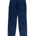 White House Black Market Women's Blue Skimmer Button Ankle Jeans - 2