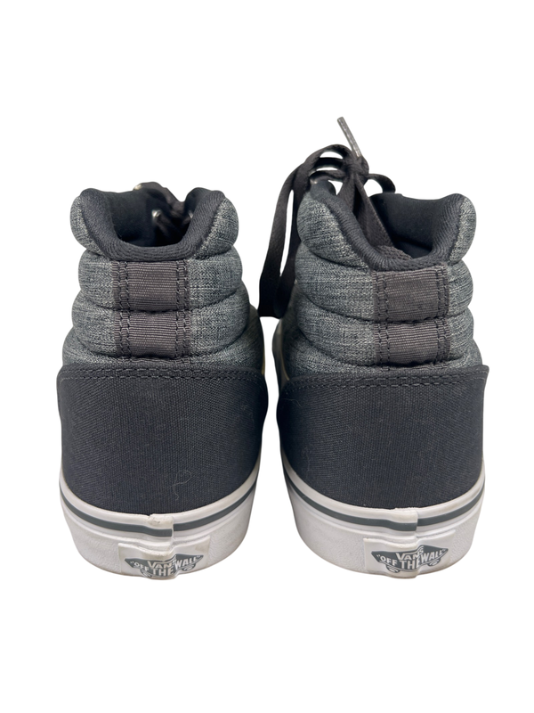 Vans Women's Gray Ward Hi-Top Lace Up Sneakers - 9.5 image 4