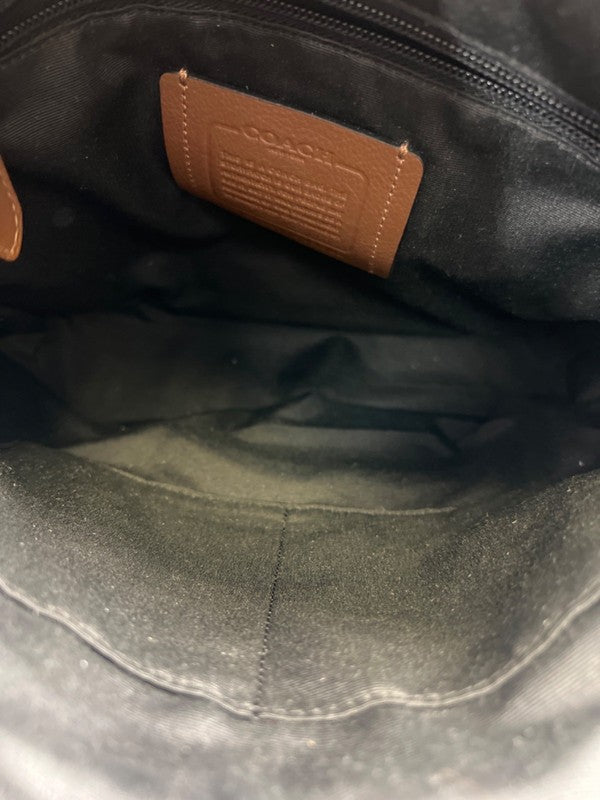 Coach Men's Brown Charles Leather Shoulder Strap Messenger Bag image 6