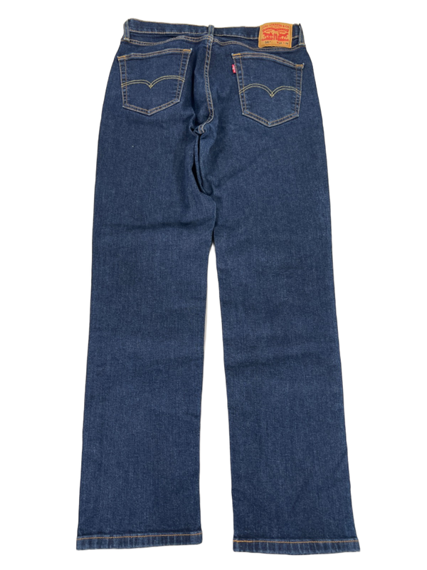 Levi's Men's Dark Wash 541 Athletic Taper Fit Denim Jeans - 33x34 image 2
