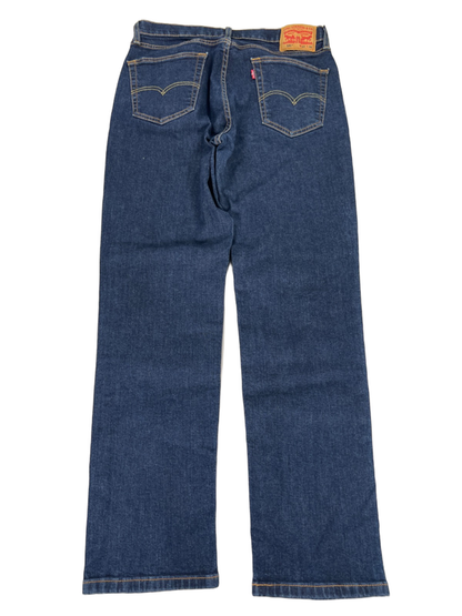 Levi's Men's Dark Wash 541 Athletic Taper Fit Denim Jeans - 33x34 image 2