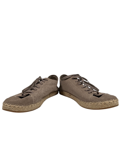 Toms Women's Beige/Suede Lace Up Espadrille Sneakers - 8 image 6