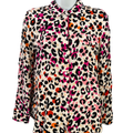 Chico's Women's Multicolor Long Sleeve Button Up Shirt - 0/US 4