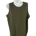 Athleta Women's Green In Motion Seamless Perforated Athletic Tank Top - M