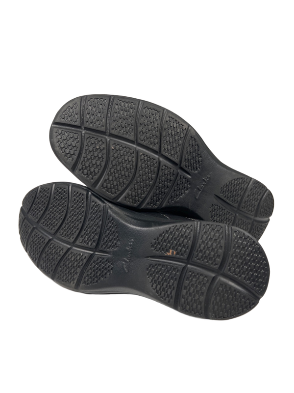 Clarks Collection Men's Black Ortholite Cotrell Step Slip On Loafers - 9 image 8