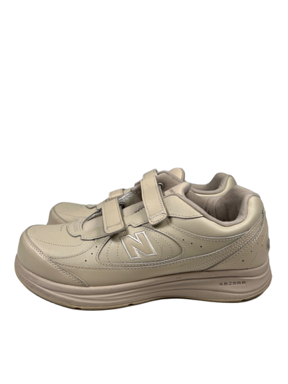 New Balance Men's Beige 577 Hook-And-Loop Adjustable Walking Sneakers - 10 image 5