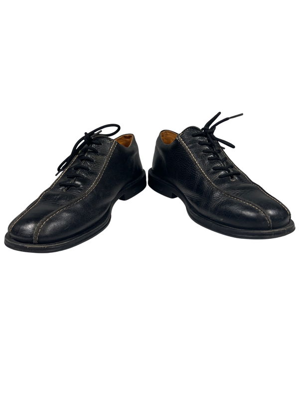 Sandro Men's Black Leather Comfort Walk Lace Up Sneakers - 10D image 6