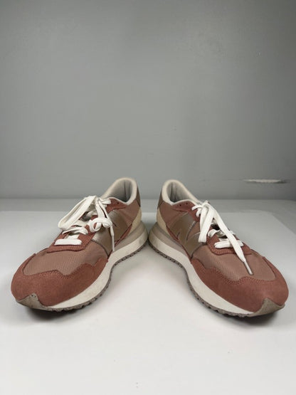 New Balance Women's Pink Copper 237 Lace Up Sneakers - 9.5 image 6