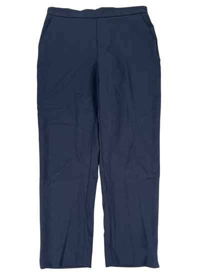 Banana Republic Women's Blue Stretch Tapered Leg Pull On Pants - 10