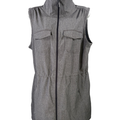 Duluth Trading Women's Gray Sol Survivor Sun Protection Tunic Vest - M