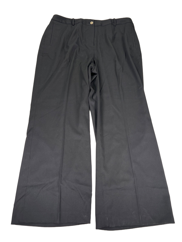 Evan-Picone Women's Black Stretch Dress Pants - 20W Plus