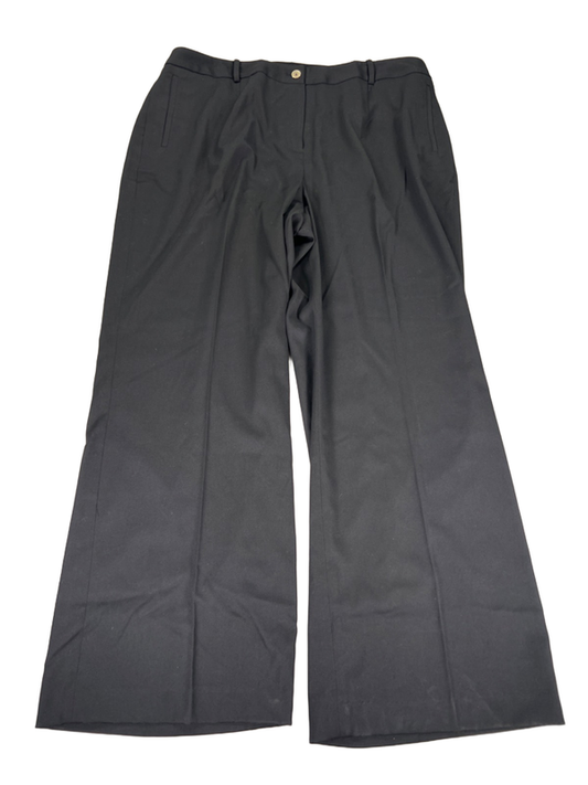 Evan-Picone Women's Black Stretch Dress Pants - 20W Plus