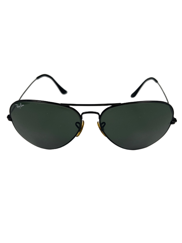 Ray-Ban Unisex Black Vintage Aviator L821 Sunglasses W/ Case image 5