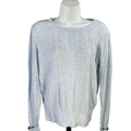 White House Black Market Women's Blue Long Sleeve Sweater - M