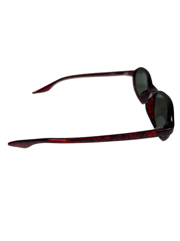 Ray-Ban Women's Red Tortoise Shell B&L Oval Sunglasses image 4