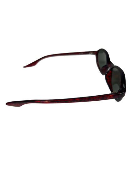 Ray-Ban Women's Red Tortoise Shell B&L Oval Sunglasses image 4