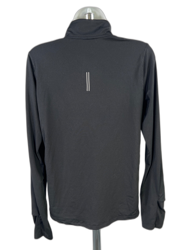 Nike Running Women's Black Long Sleeve 1/4 Zip Pullover Athletic Shirt - S image 2