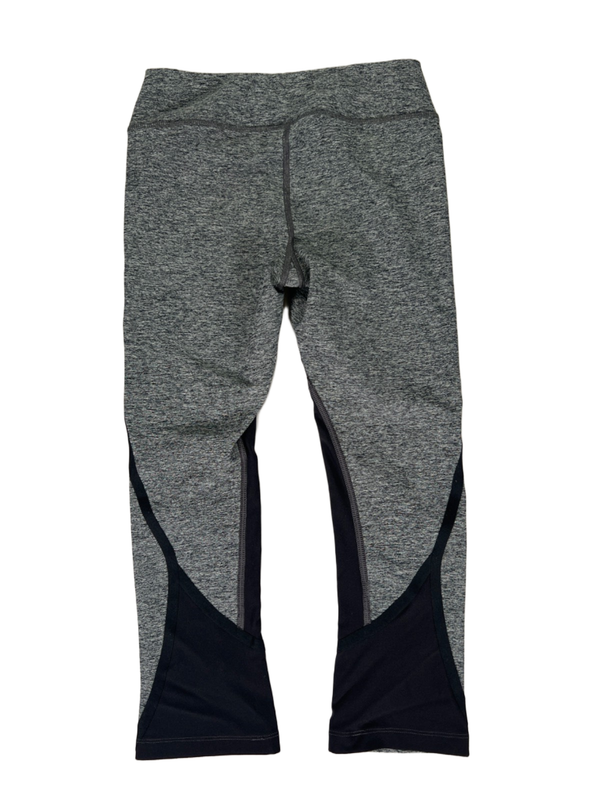 The North Face Men's Gray Heathered Pull On Cropped Athletic Leggings - XS image 2