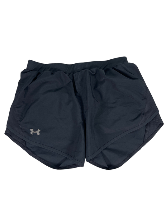 Under Armour Women's Black Loose Fit HeatGear Lined Athletic Shorts - S