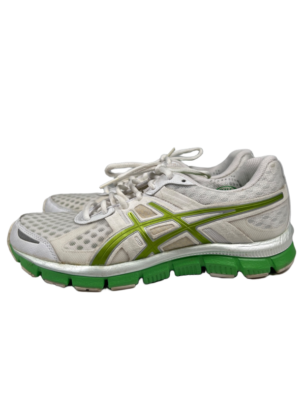 Asics Women's White/Green Lace Up Gel-Blur33 Athletic Shoes - 8 image 5