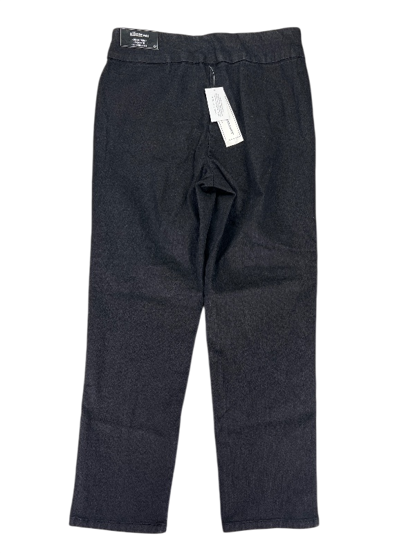 Alfred Dunner Women's Black Super Stretch Modern Fit Jeans - 6 Petite image 2